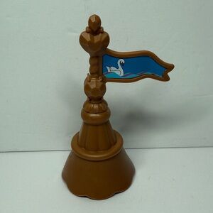 Fisher Price Imaginext Precious Places Swan Palace Replacement Turret Flag Toy